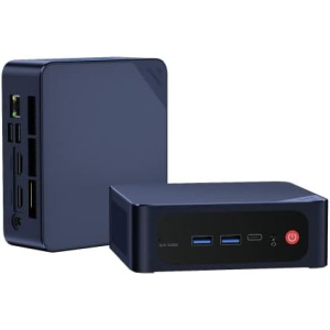 Beelink SEi12 Mini PC 10 Cores 12th gen Intel i5-1235U(Up to 4.4GHz), 32GB RAM 500GB NVMe M.2 SSD, Gigabit Ethernet, 4K@60Hz UHD, Dual HDMI, WiFi 6, BT5.0, W-11 Mini Desktop, Support Auto Power On