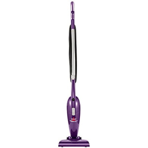 Bissell Featherweight Stick Lightweight Bagless Vacuum with Crevice Tool, 20334, Purple