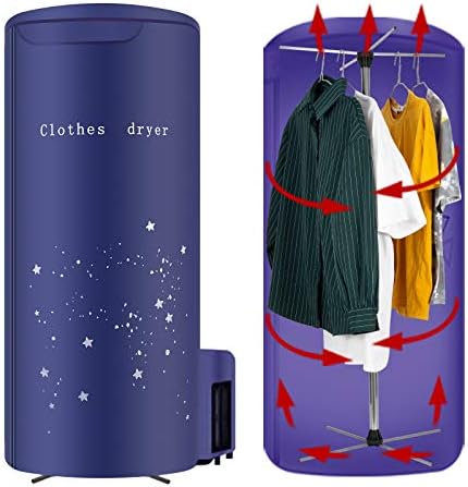 Clothes Dryer Portable Travel Mini 900W dryer machine,Portable dryer for Clothes Dryer Portable Travel Mini 900W dryer machine,Portable dryer for apartments,Nekithia New Generation Electric Clothes Drying