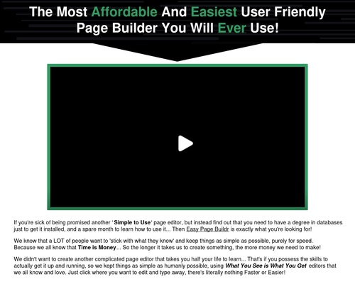 Easy Page Buildr