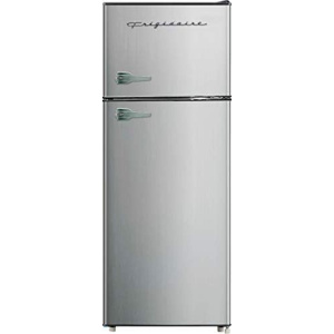 Frigidaire EFR751, 2 Door Apartment Size Refrigerator with Freezer, 7.5 cu ft, Platinum Series, Stainless Steel