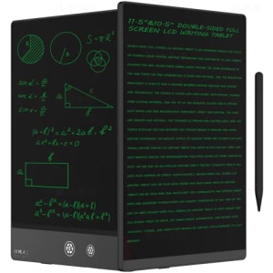 Ksequ LCD Writing Tablet for Adults- 11.5″&10.5″ LCD Writing Tablet Double-Sided Full Screen,Digital Notepad for School,Office,Home,Erasable,Reusable