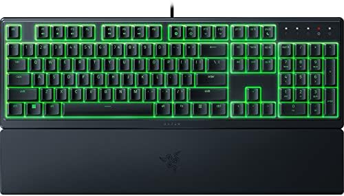 Razer Ornata V3 X Gaming Keyboard: Low-Profile Keys - Silent Razer Ornata V3 X Gaming Keyboard: Low-Profile Keys - Silent Membrane Switches - Spill Resistant - Chroma RGB Lighting - Ergonomic Wrist Rest - Classic Black