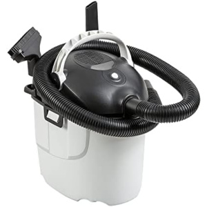 Amazon Basics 2.5 gallon, 2 HP Wet/Dry Vacuum, Grey, Black