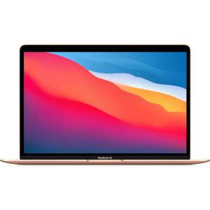 Apple 2020 MacBook Air Laptop M1 Chip, 13” Retina Display, 8GB RAM, 256GB SSD Storage, Backlit Keyboard, FaceTime HD Camera, Touch ID. Works with iPhone/iPad; Gold