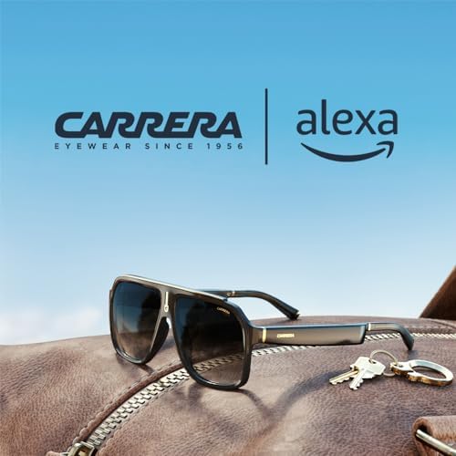 Carrera Smart Glasses with Alexa | Smart audio glasses | Carrera Smart Glasses with Alexa | Smart audio glasses | Cruiser black frames with gradient sunglass lenses | Navigator