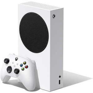 Microsoft Xbox Series S 512GB Game All-Digital Console + 1 Xbox Wireless1 Controller, White - 1440p Gaming Resolution, 4K Streaming Media Playback, WiFi (Renewed)