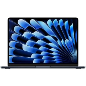 Apple 2024 MacBook Air 13-inch Laptop with M3 chip: 13.6-inch Liquid Retina Display, 8GB Unified Memory, 256GB SSD Storage, Backlit Keyboard, 1080p FaceTime HD Camera, Touch ID; Midnight