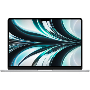 Apple 2022 MacBook Air Laptop with M2 chip: 13.6-inch Liquid Retina Display, 8GB RAM, 256GB SSD Storage, Backlit Keyboard, 1080p FaceTime HD Camera. Works with iPhone and iPad; Silver