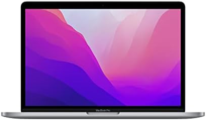 Apple 2022 MacBook Pro Laptop with M2 chip: 13-inch Retina Apple 2022 MacBook Pro Laptop with M2 chip: 13-inch Retina Display, 8GB RAM, 256GB SSD Storage, Touch Bar, Backlit Keyboard, FaceTime HD Camera. Works with iPhone and iPad; Space Gray