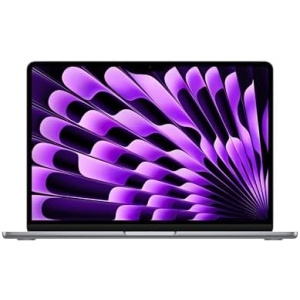 Apple 2024 MacBook Air 13-inch Laptop with M3 chip: 13.6-inch Liquid Retina Display, 8GB Unified Memory, 256GB SSD Storage, Backlit Keyboard, 1080p FaceTime HD Camera, Touch ID; Space Gray