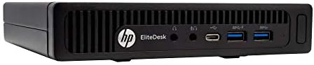 HP EliteDesk 800 G2 Desktop Mini Business PC, Intel Quad-Core HP EliteDesk 800 G2 Desktop Mini Business PC, Intel Quad-Core i5-6500T up to 3.1G,16G DDR4,240G SSD,VGA,DP,Win 10 Pro 64 bit-Multi-Language Support English/Spanish (Renewed)