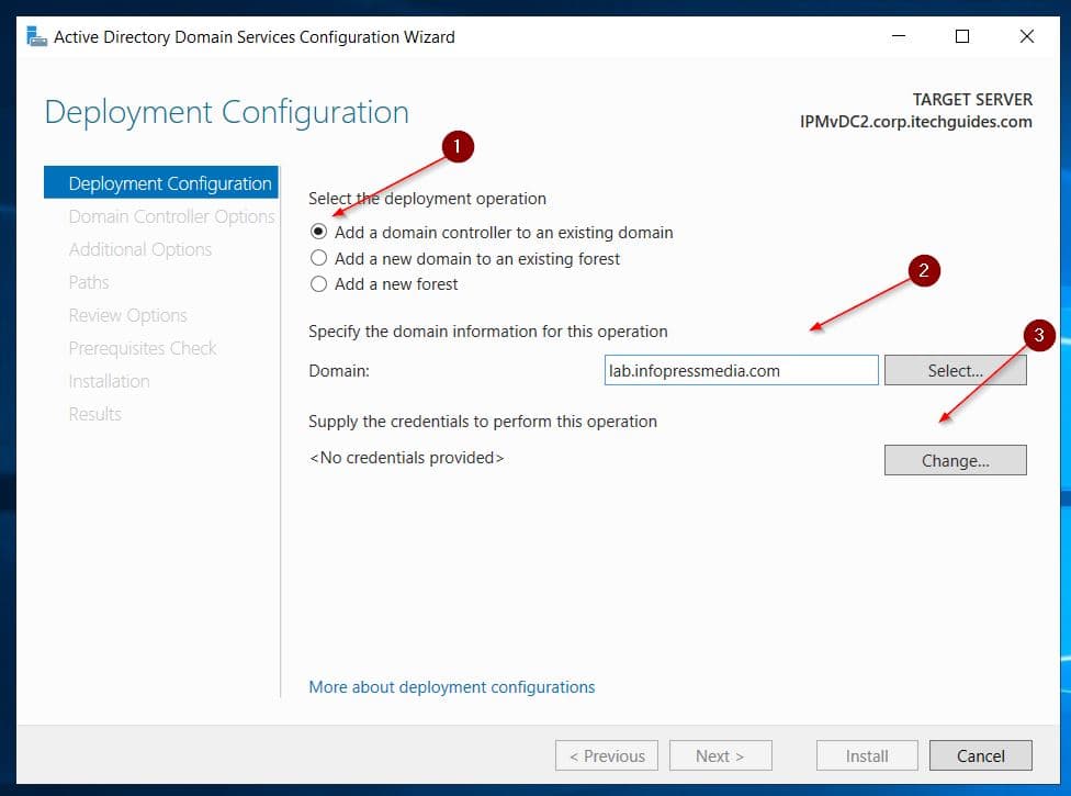 How to Configure a Windows Server as an Additional DC