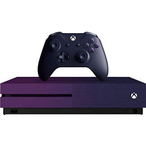 Microsoft Xbox One S Limited Edition Gradient Purple 1TB Console with Wireless Controller and 4K Ultra HD Blu-Ray (Renewed)