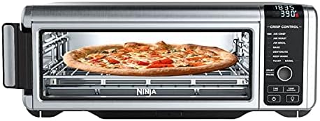 Ninja Foodi SP101/FT102CO Digital Fry, Convection Oven, Toaster, Air Fryer, Ninja Foodi SP101/FT102CO Digital Fry, Convection Oven, Toaster, Air Fryer, Flip-Away for Storage, with XL Capacity, and a Stainless Steel Finish (Renewed)