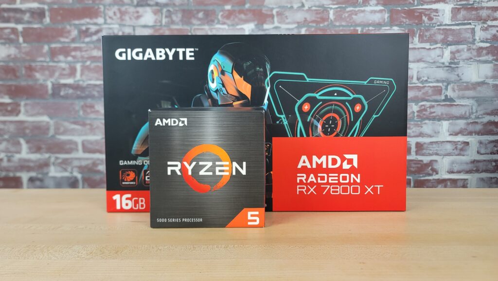 AMD Ryzen 5 5600X + RX 7800 XT Benchmark