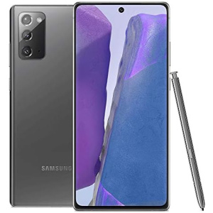 Samsung Electronics Galaxy Note 20 5G Unlocked Android Cell Phone | US Version | 128GB of Storage | Mobile Gaming Smartphone | Long-Lasting Battery | Mystic Gray (Renewed)
