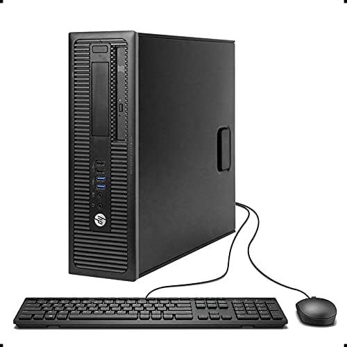HP EliteDesk 800 G1 Desktop, Intel Core i7 4770 3.4Ghz, HP EliteDesk 800 G1 Desktop, Intel Core i7 4770 3.4Ghz, 32GB DDR3 RAM, 1TB SSD Hard Drive, USB 3.0, DVDRW, Windows 10 Pro (Renewed)