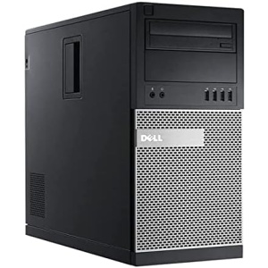 Dell Tower Computers OptiPlex 9020 PC Tower, Intel Quad Core i7 4770 Desktop Up to 3.9GHz,32GB Ram 2TB SSD,2TB HDD,AC8260 Built-in WiFi,3 Monitor Support, Windows 10 Pro (Renewed)