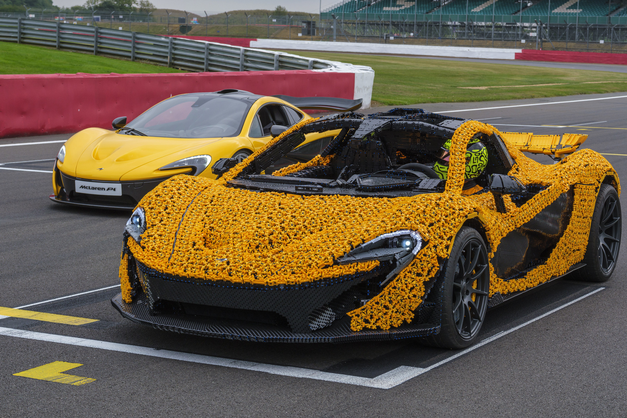 From bricks to brilliance: The LEGO Group and McLaren build a life-size, driveable P1 supercar (yes, really)