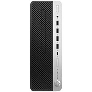 HP 600 G4 SFF Desktop Intel i7-8700 UP to 4.60GHz 16GB DDR4 New 512GB NVMe SSD Built-in AX210 Wi-Fi 6E BT Dual Monitor Support Wireless Keyboard and Mouse Win11 Pro (Renewed)