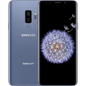 SAMSUNG Galaxy | S9 + Plus | G965U | 64GB | Fully Unlocked | (Coral Blue) (Renewed)