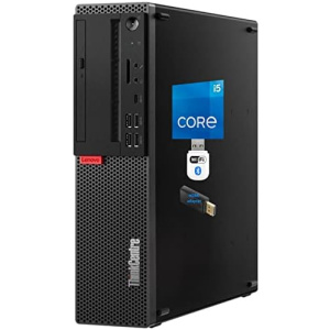 Lenovo ThinkCentre M920S SFF Desktop - Intel I5-9400, 16GB DDR4, 500GB SSD, Wi-Fi, BT, VGA, DisplayPort, HDMI, DVD-RW, USB Type-C, SD-Card Reader - Windows 11 Pro (Renewed)