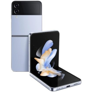 SAMSUNG Galaxy Z Flip 4 Factory Unlocked SM-F721U1 256GB Blue (Renewed)