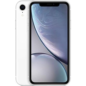 Apple iPhone XR (64GB, White) [Locked] + Carrier Subscription