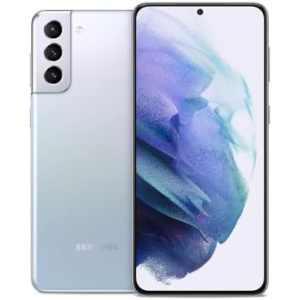 SAMSUNG Galaxy S21+ Plus 5G, US Version, 128GB, Phantom Silver - AT&T (Renewed)