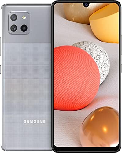 Samsung Galaxy A42 5G, Factory Unlocked Smartphone, Android Cell Phone, Samsung Galaxy A42 5G, Factory Unlocked Smartphone, Android Cell Phone, Multi-Lens Camera, Long-Lasting Battery, US Version, 128GB, Gray (Renewed)