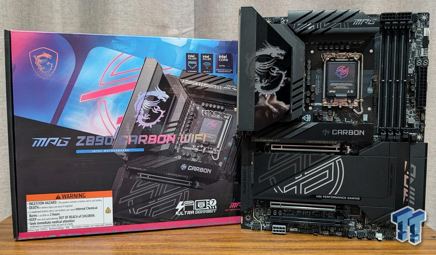 MSI MEG Z890 Carbon Wi-Fi Motherboard Review