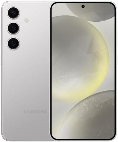 SAMSUNG Galaxy S24 5G, US Version, 256GB, Marble Gray - SAMSUNG Galaxy S24 5G, US Version, 256GB, Marble Gray - Unlocked (Renewed)