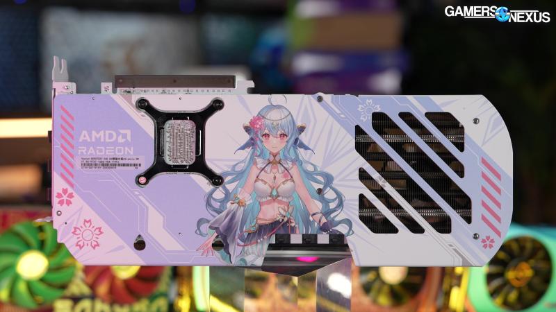 Wild Design: Yeston RX 9070 XT "Waifu" Sakura Sugar Atlantis GPU Review & Benchmarks