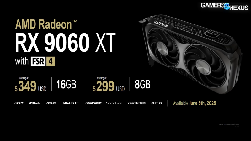 AMD RX 9060 XT Specs & Price, Threadripper 9980X, 9970X, 9960X, & R9700 GPUs